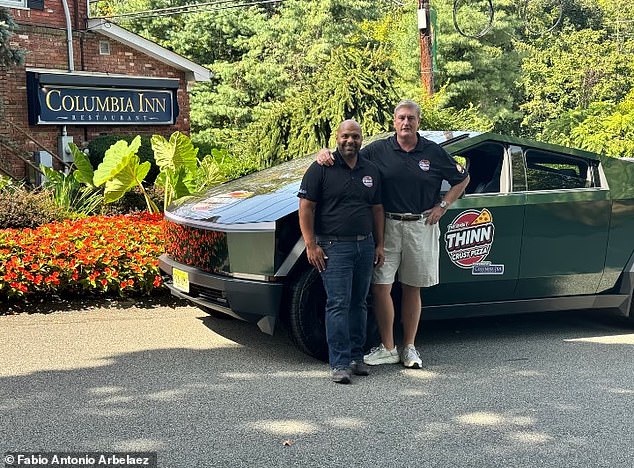 Ryan McDermott, owner of the Columbia Inn restaurant, and his business partner Fabio Antonio Arbelaez have always been fans of Tesla