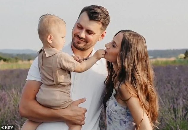 Sophia, 26, was 30 weeks pregnant with their daughter and the couple had an 18-month-old toddler named Logan, who is currently staying with family.