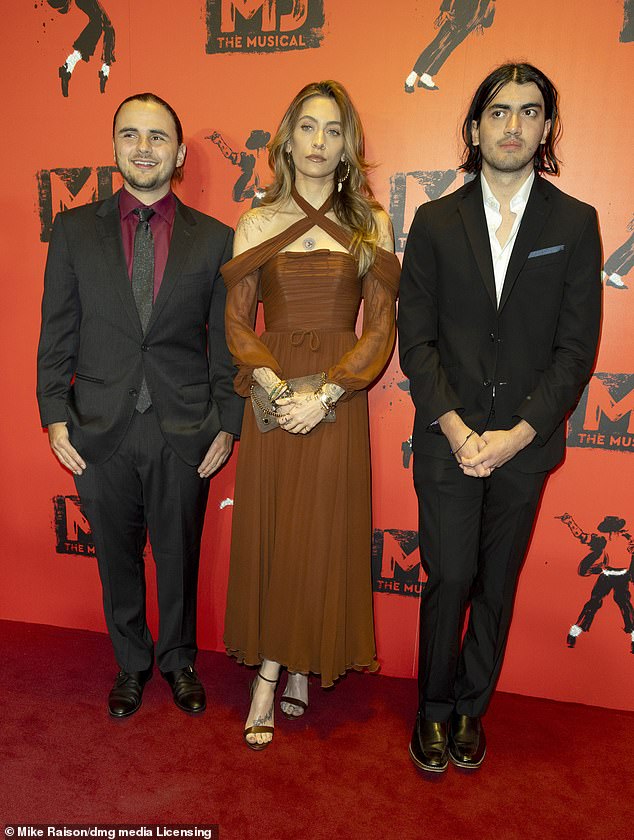 Michael Jackson's children (L-R) Prince, Paris and Blanket Jackson. They are beneficiaries of the star's estate, along with their grandmother and various charities