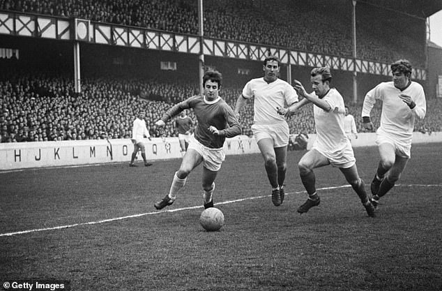 Tranmere are seen facing Everton at Goodison Par Park in 1968