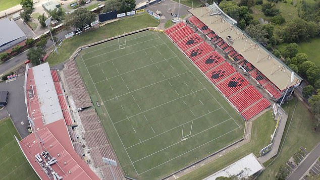 The stadium (pictured) is an icon of Western Sydney, with feedback from over 3,000 residents incorporated into the upgrade