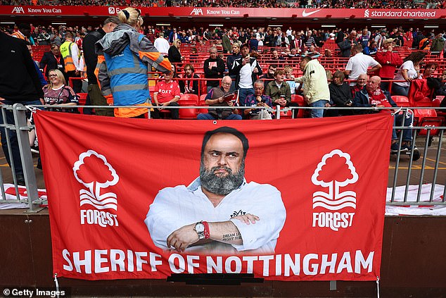 Marinakis has recently developed an emotional bond with Forest and his supporters