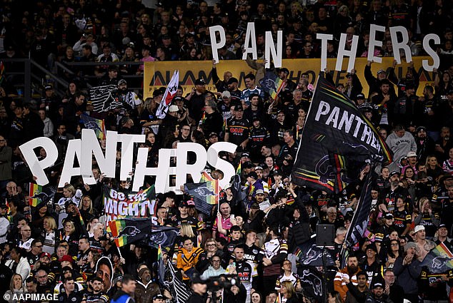 The NSW Aboriginal Land Council said they have tried to negotiate with the government and the claim should have been settled years ago (pictured Panthers fans at BlueBet Stadium)