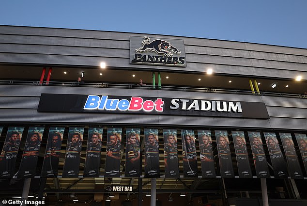 Penrith Stadium (pictured) is home to both the Panthers NRL and NRLW teams