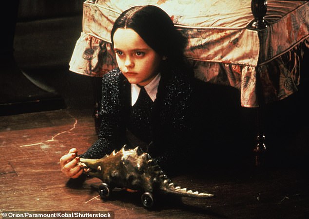 She went on to star in Casper and Now and Then in 1995, which cemented her status as a child star; in 1991 she was portrayed in The Addams Family still