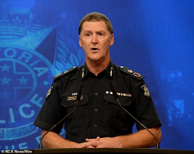 Chief Superintendent Shane Patton (pictured) said the Easey St murders had always been a priority for Victoria Police