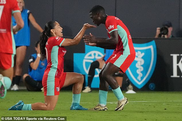 It was an exciting evening, with the Current beating the Washington Spirit 3-0