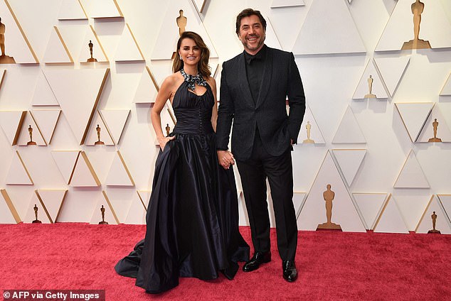 At the Spanish gala, Bardem became visibly emotional as he praised his wife upon receiving the Donostia Lifetime Achievement Award; (photo 2022)