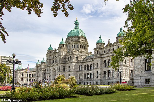 Osmond-Jones worked for eleven years for the service at the British Columbia Parliament Building in Victoria, British Columbia, Canada