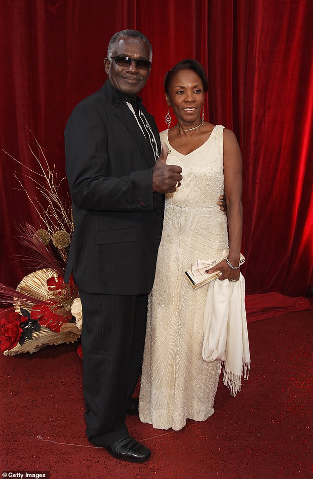 He married his second wife, Dounne Alexander, in 1998, but they later separated. The legal costs of his second divorce took their toll and he was left with 'only a car to his name' (pictured in 2010)