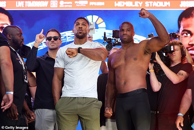 Hearn promotes Anthony Joshua ahead of his heavyweight fight with Daniel Dubois