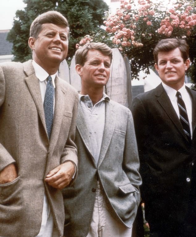 Journalists are captivated by the proximity of power - and the Kennedys ruin women. (Above, left to right) John F Kennedy, Bobby Kennedy, Ted Kennedy