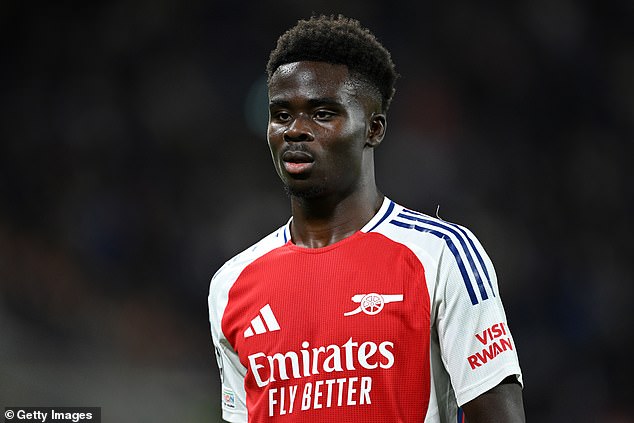 Nwaneri has developed a close bond with Bukayo Saka and is learning from the Arsenal star