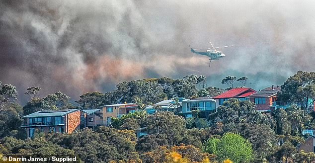 The fire was downgraded to a 'watch and act' alert by the Meatworks Fire tracking system at 4:43 p.m.