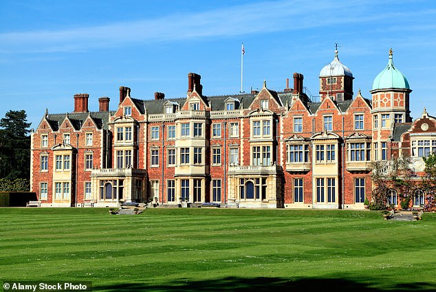 The couple were staying at the late Queen Elizabeth's residence in Norfolk at the same time as the monarch and she happened to witness the incident as it unfolded