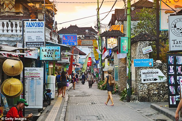 Noisy backpackers, traffic and the conversion of rice fields into luxury villas have enraged locals living on the 'island of the gods' (stock photo)