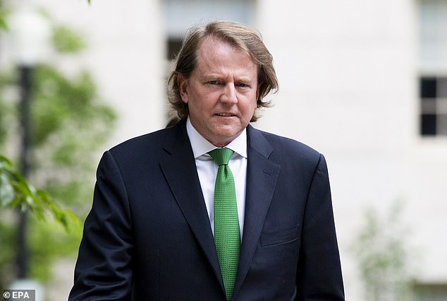 White House counsel Donald F. McGahn II has reportedly been working to block Trump's efforts to prosecute his political enemies