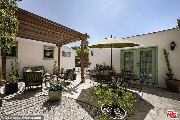 The beautiful Spanish villa style house was built in 1936 and renovated in the 1950s