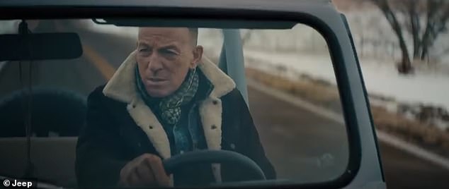 American icon and singer Bruce Springsteen stars in Jeep Super Bowl ad