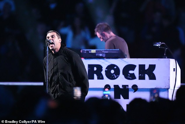 Before the main event, Liam Gallagher set the stage with a performance of a number of hits that will feature on the Oasis reunion tour