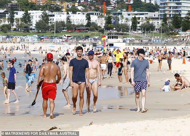 In 2022, the Albanian government introduced changes to the Australian Code for Citizenship Ceremonies, allowing municipalities to hold their Australia Day ceremonies on 26 January or within three days before and after (pictured: Australia Day at Bondi Beach)