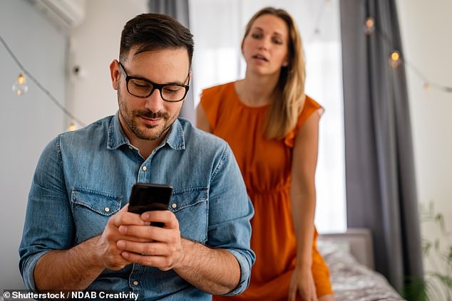 Couples no longer struggle with traditional issues like infidelity alone, as the digital world brings new challenges (archive photo)