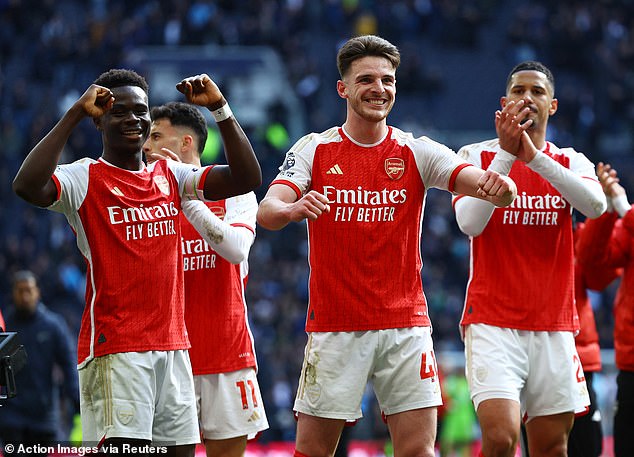 Several stars such as Bukayo Saka, Declan Rice and William Saliba are said to be joining the City team