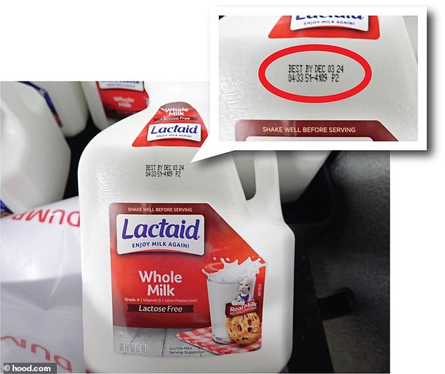 The contaminated product has a code on the packaging of '51-4109 P2', combined with specific 'best before' dates