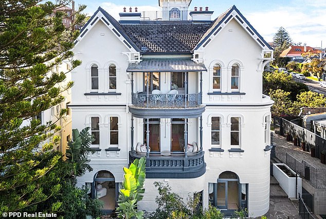 Ms Moussa, creative director and lead stylist for The Grounds and two other properties in the group, plans to apply her design skills to Roslyn (pictured) in Coogee, which was built in 1886