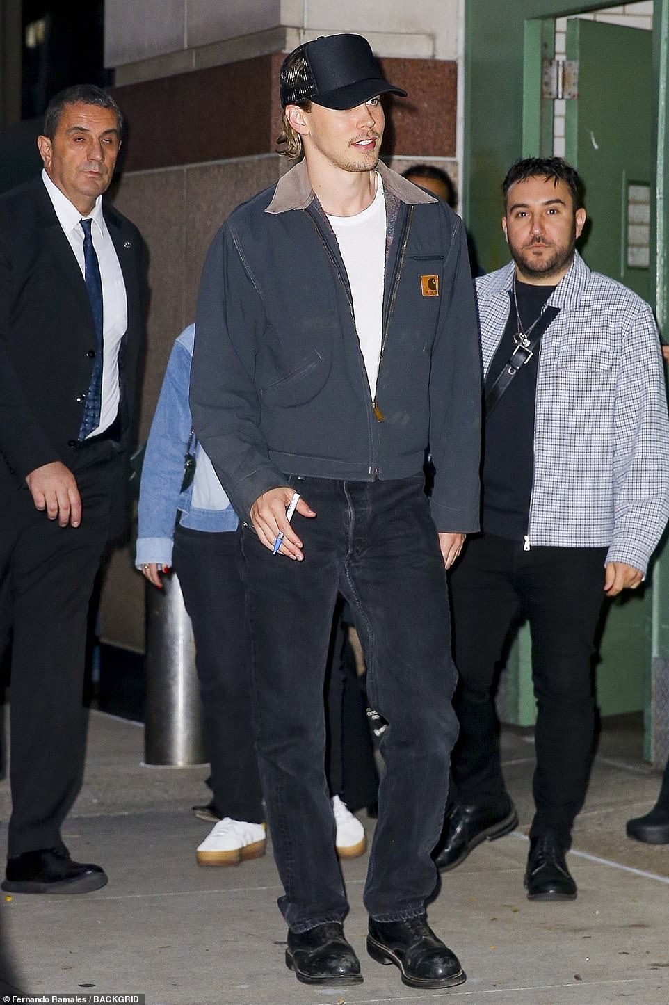 Shortly after Zendaya's arrival, Austin Butler arrived at the event