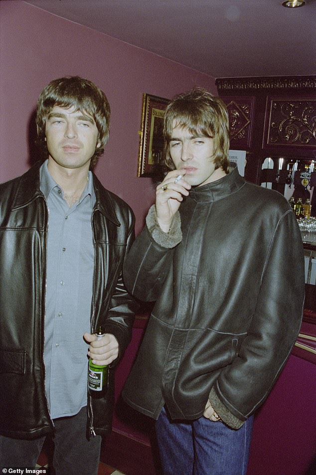 Oasis could also 'announce US dates in New York and Los Angeles', according to a report. A source has claimed they could unveil a new series of shows (pictured 1998)