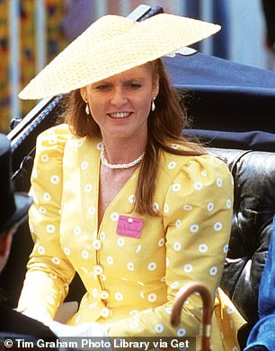 Sarah Ferguson meets Princess Anne at Ascot