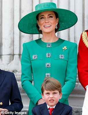 The Princess of Wales wore this beautiful Philip Treacy hat at Trooping the Colour