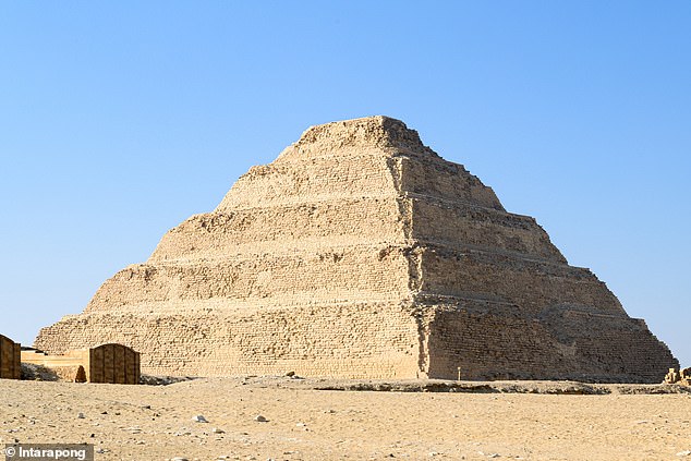 The Step Pyramid of Djoser is 60 meters high and is considered the first pyramid in Egypt.