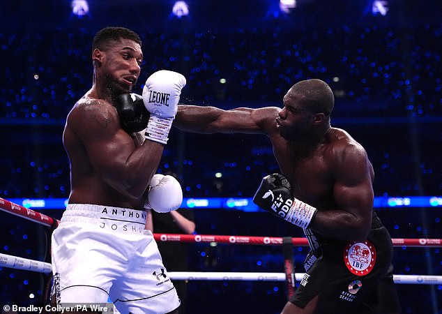 Joshua revealed that things 'went downhill a bit' after his first-round knockout