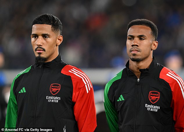 William Saliba and Gabriel are telepathic and cover each other well when they are in danger