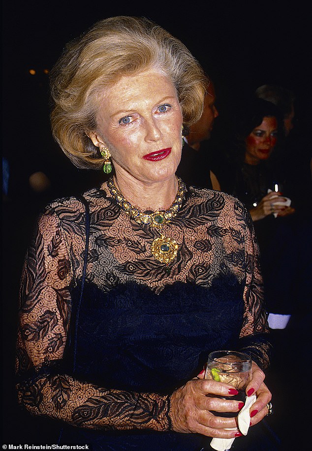 Pamela Harriman, pictured in 1989, was an aristocrat who owned five homes and a safe full of jewels. But she understood that Bill Clinton, an obscure governor from a poor state, could reach the Oval Office