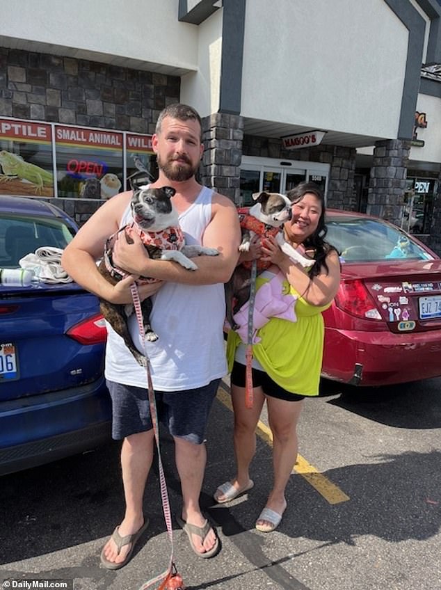 Mitch Ryan, of Grand Blanc, Michigan, who owns a Boston terrier-French poodle mix, appreciates Trump's candor but says he sometimes 