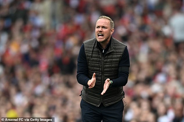 Gunners manager Jonas Eidevall saw his team give away their initial lead before coming back in the closing stages to equalise