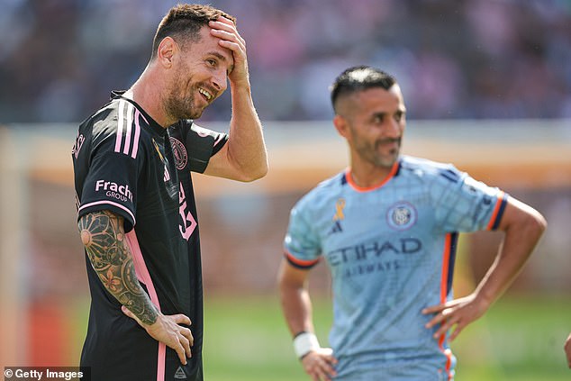 Inter Miami had the lead until NYCFC's James Sands scored in the final minute