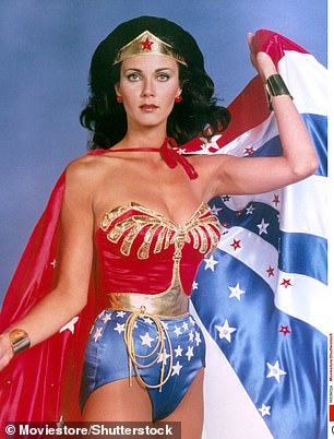 Lynda Carter as 'Wonder Woman'