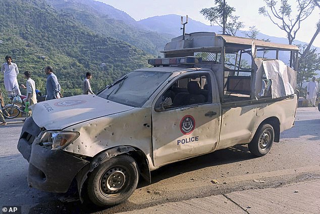 The explosion took place at the tourist attraction and mountain station of Malam Jabba, one of Pakistan's two ski resorts