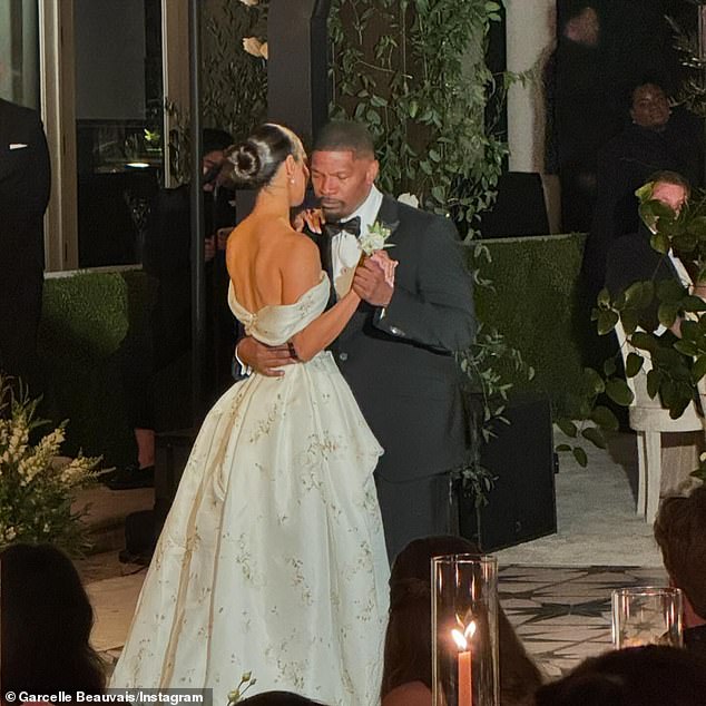 The 56-year-old Oscar winner also enjoyed a miraculous father-daughter dance with the 30-year-old bride at her reception - 17 months after he suffered a near-death 'medical complication' that left him in a coma for 20 days and unable to walk