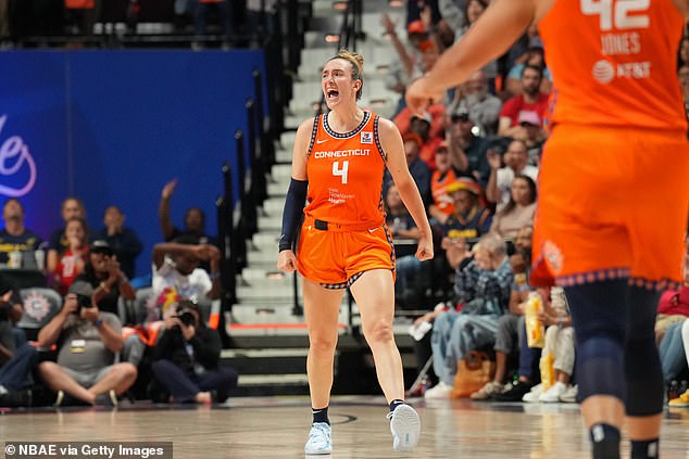 Marina Mabrey produced an incredible 27-point haul off the bench for the Sun