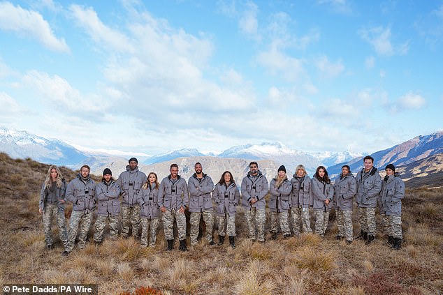 The latest series of SAS: Who Dares Wins also stars Rachel Johnson, Pete Wicks, Ellie Downie, Tez Ilyas, Ovie Soko, Lani Daniels, Bianca Gascoigne, Chris Robshaw, Cherry Healey, Anthony Ogogo, Shazia Mirza, Georgia Harrison, Bobby Norris and Marnie Simpson