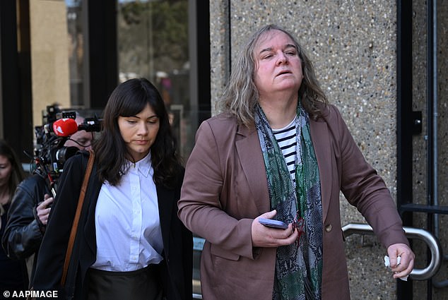 Judge Robert Bromwich ruled that Roxanne Tickle (pictured) had suffered indirect discrimination as a result of being thrown off the Giggle for Girls app. He ordered Ms Grover to pay her $10,000 - a fraction of the $200,000 she claimed in damages - and to cover her legal costs