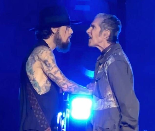 The September 13 incident between the singer, 65, and the guitarist, 57, in Boston led to Jane's Addiction canceling the remainder of their Imminent Redemption tour