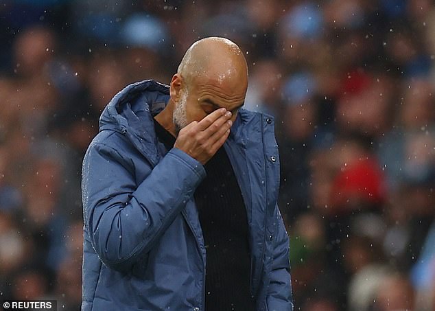 Pep Guardiola was unhappy with the way the rules were interpreted in the run-up to Riccardo Calafiori's stunning equaliser