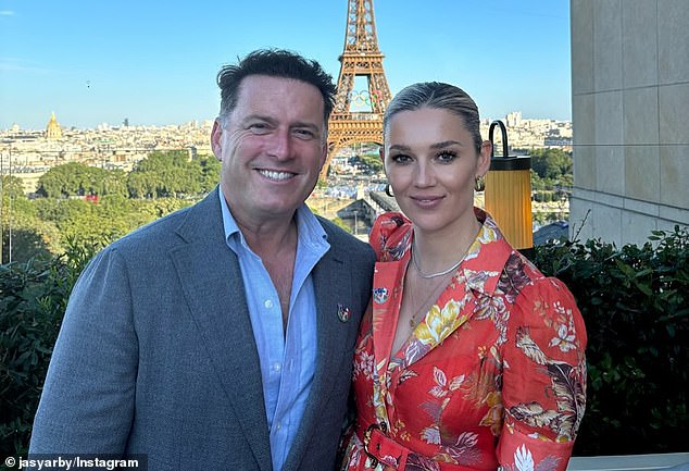 The Today co-host who reportedly earns $1.5 million a year for his cushy breakfast show job could be fired if he refuses to take a pay cut. Pictured with wife Jasmine