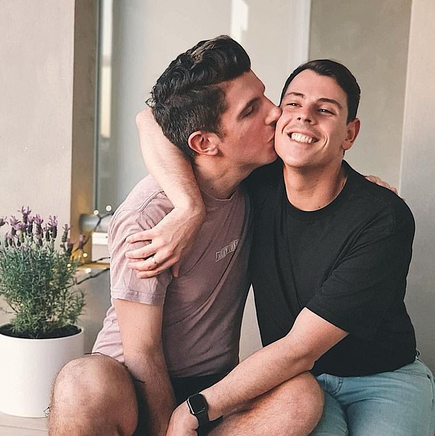 Brooklyn and Damien started dating in 2019, with the newsreader first sharing a photo of the couple together in August of that year